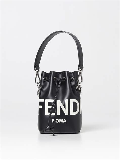 borse donna mon tresor tessuto nero|Borsa mini donna Fendi collezione PE 2024 online .